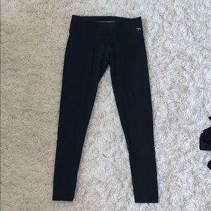 PINK black leggings full length size small